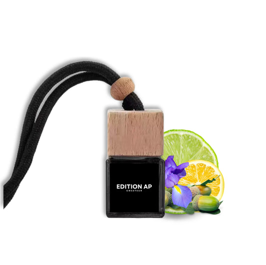 diffuseurvoiture-parfumvoiture-senteurvoiture-extraitparfum-francais-diffuseur-fraicheur-cuba-chenescubain-citron-citronvert-iris-editionap